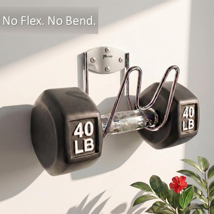 Stainless Steel Garden Hose Holder Wall Mount – Silver SUS304 Hose Hanger for Indoor & Outdoor Use