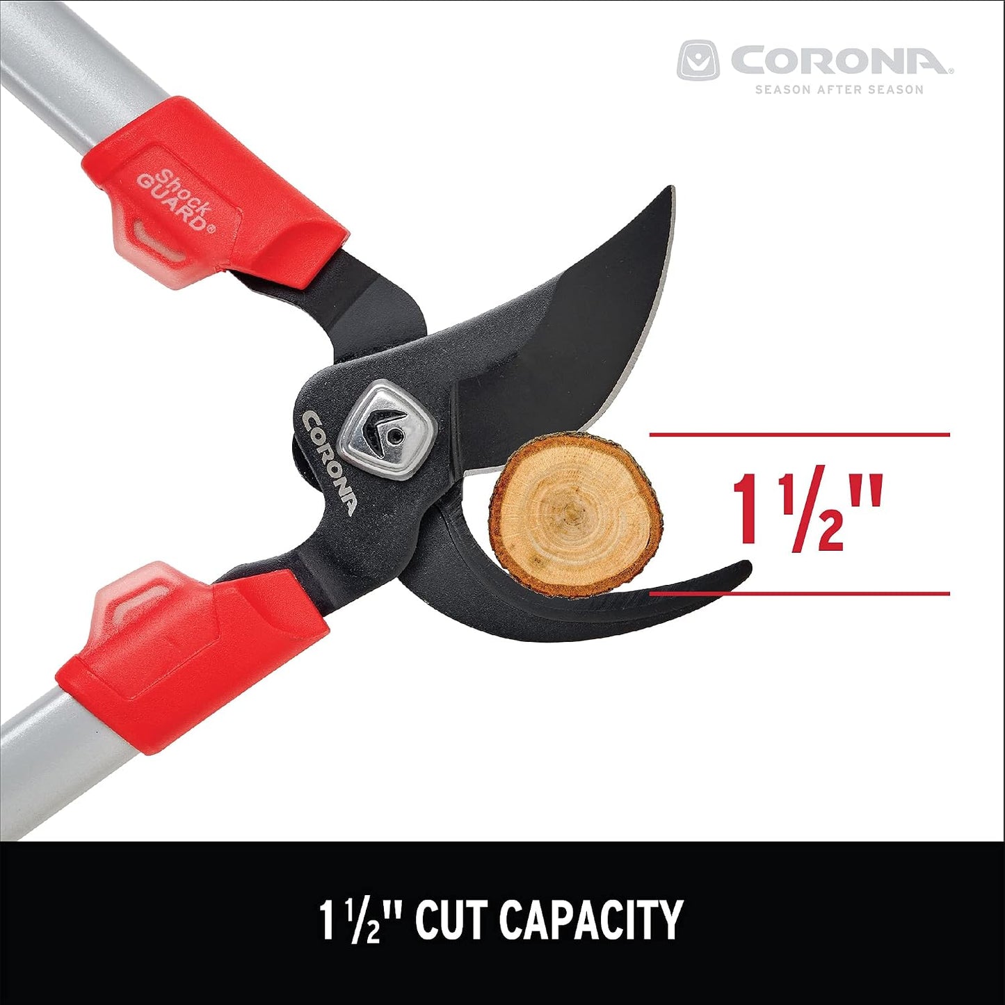 30-inch Branch Cutter ComfortGEL Bypass Loppers | Tree Trimmer Cuts Branches up to 1 ½-inches in Diameter | SL 3264