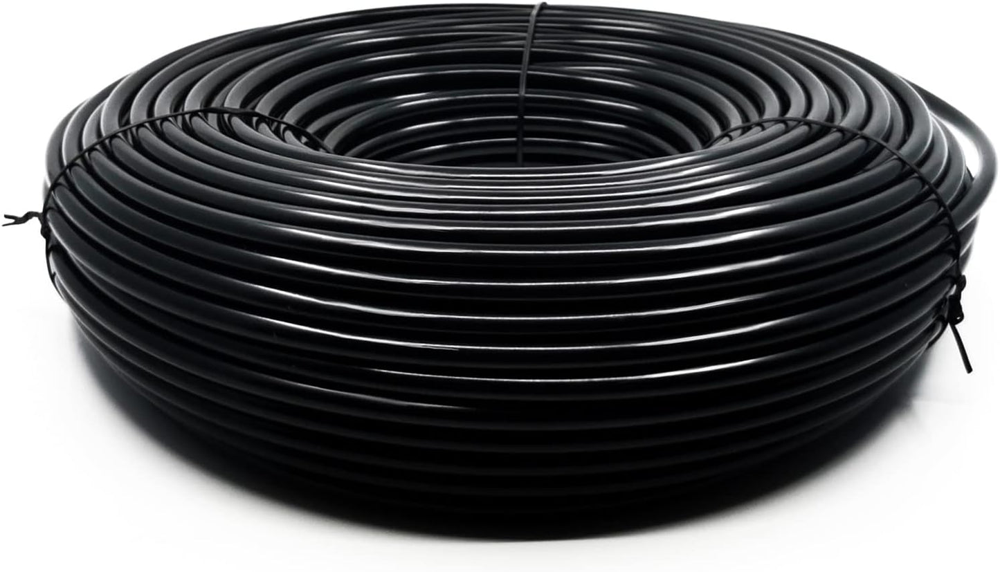 240FT Drip Irrigation System Kit, Automatic Garden Watering Misting System for Greenhouse, Yard, Lawn, Plant with 1/2 inch Hose 1/4 inch Distribution Tubing and Accessories