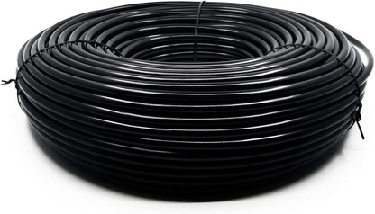 240FT Drip Irrigation System Kit, Automatic Garden Watering Misting System for Greenhouse, Yard, Lawn, Plant with 1/2 inch Hose 1/4 inch Distribution Tubing and Accessories