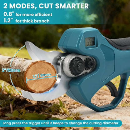 2-in-1 Cordless Pole Pruning Shears for Dewalt 20V Battery (No Battery)