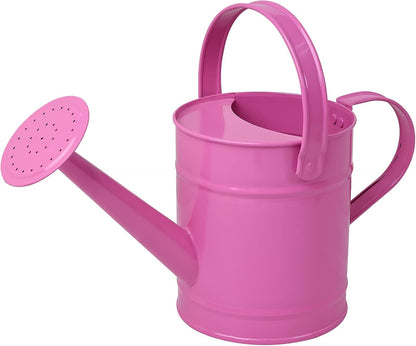 Blue Metal Watering Can, 1.5L for Kids Comfort Handle