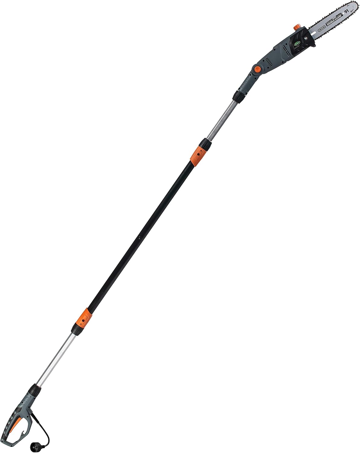 Scotts PS45010S 10-Inch 8-Amp Corded Pole Saw with Adjustable Head