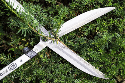 F250-57 Swiss Made Hedge Shears for Gardening – 22" Lightweight Precision Clippers for Shrub Trimming | Hedge Scissors | Trimmer Tool with Chromed Carbon Blades | I-Beam Handles