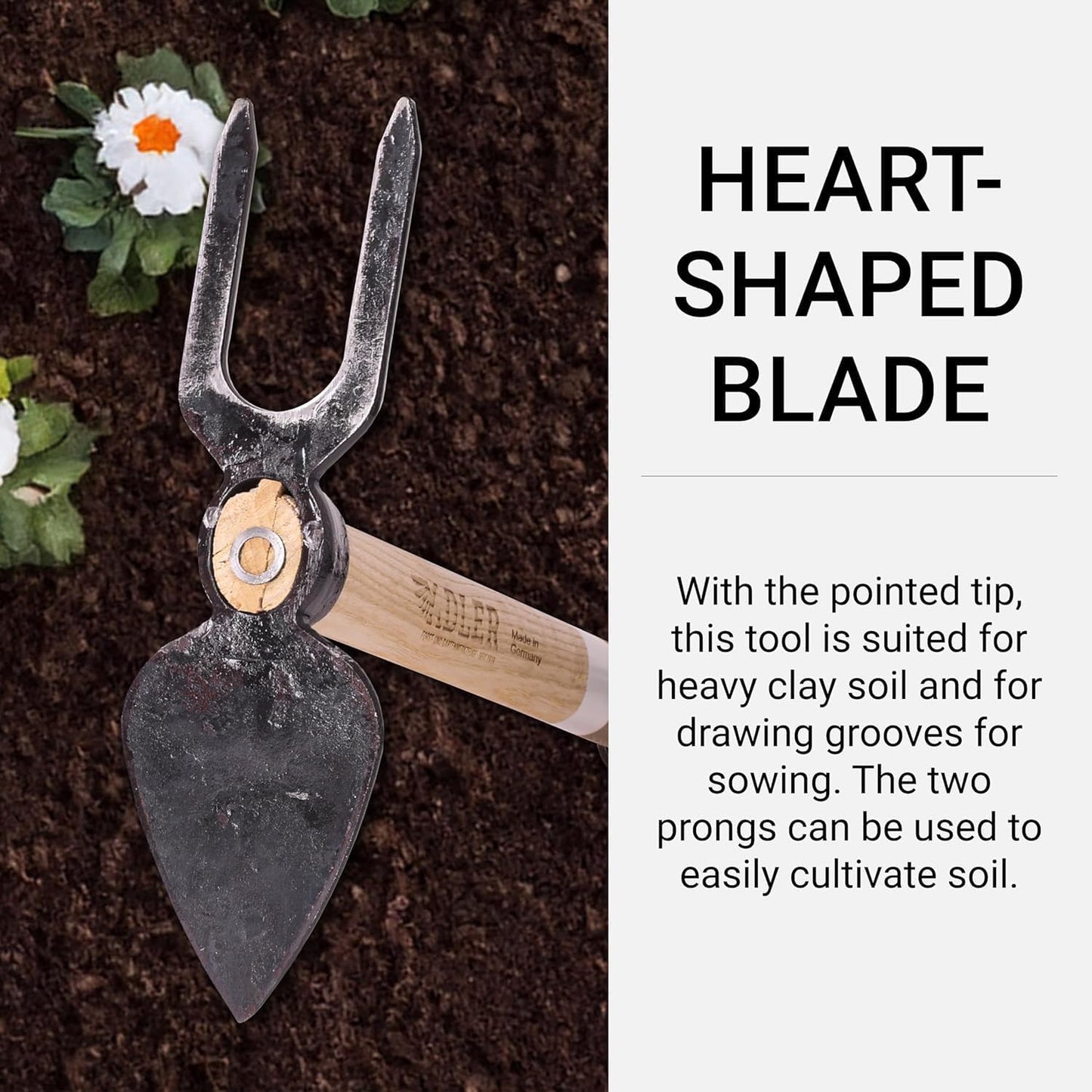 1919 Germany The Lily Garden Hoe & Cultivator Tool 18" (AG3)