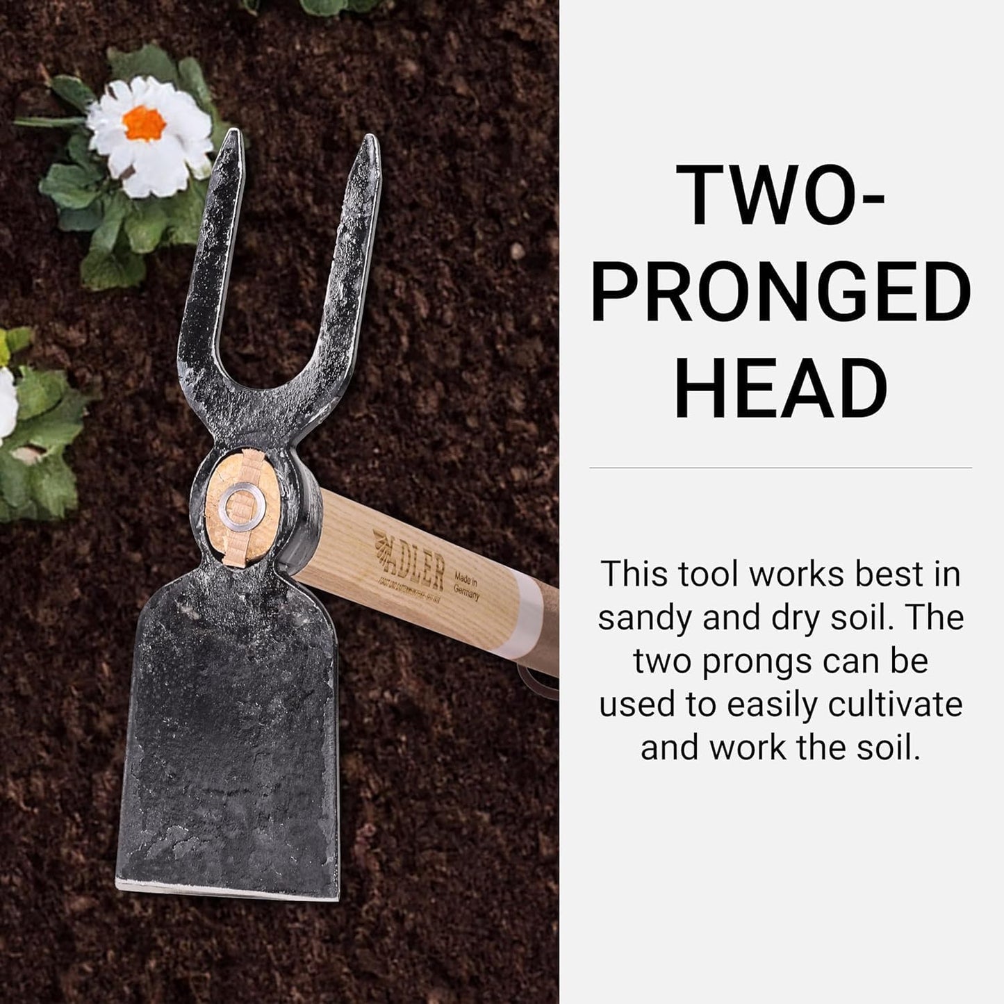 1919 Germany The Lily Garden Hoe & Cultivator Tool 18" (AG3)