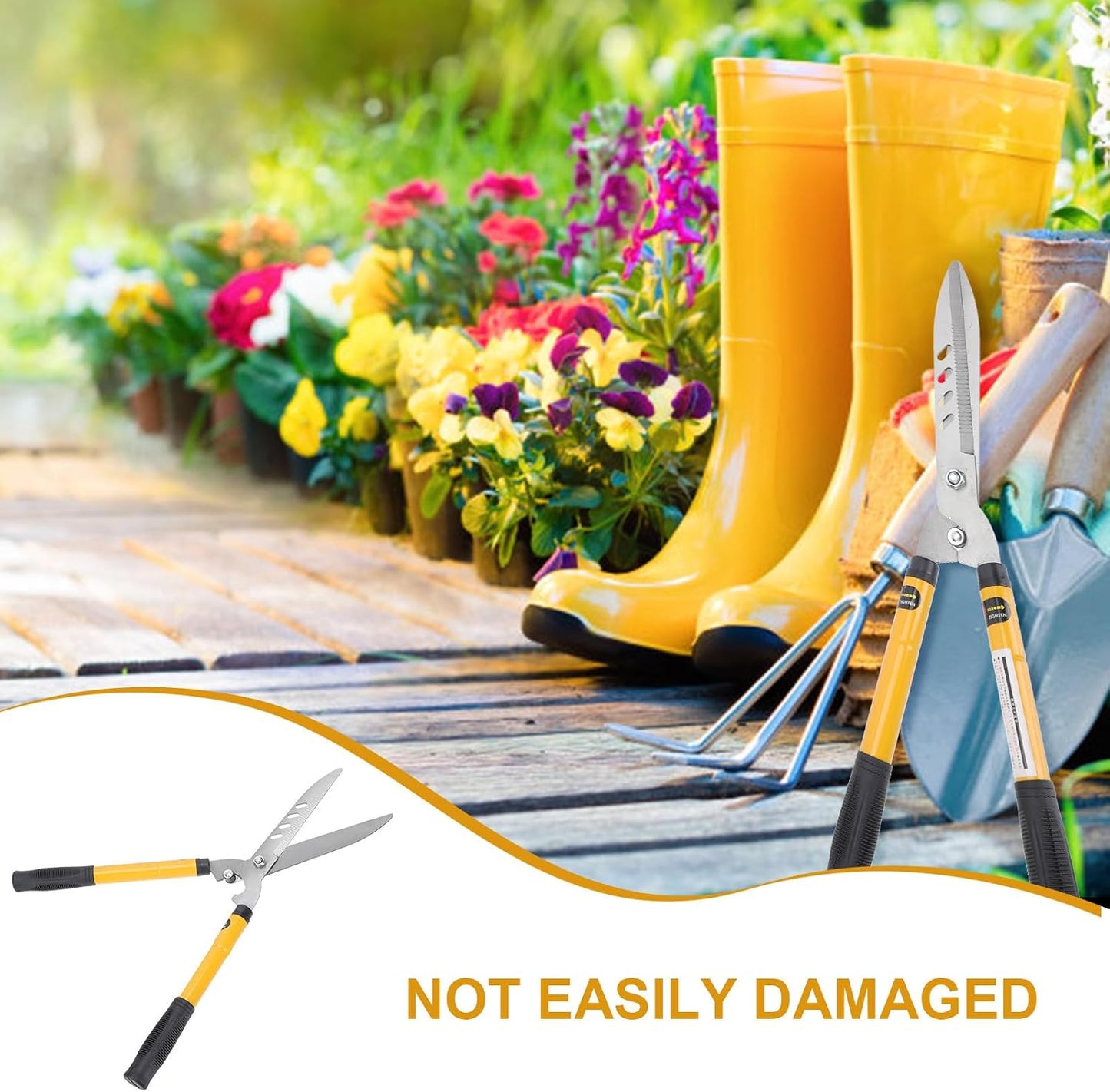 Portable Gardening Pruning Shear with Telescopic Handle, Professional Branch Cutter for Tree and Shrub Trimming, Outdoor Horticulture Lopper, 1pcs Gardening Trimmer