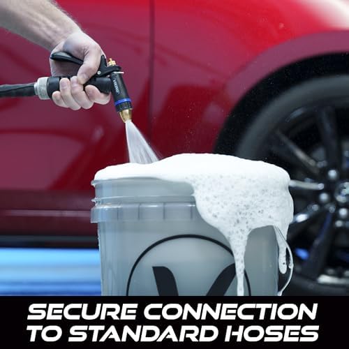 VIKING Hose Nozzle, Adjustable and Heavy-Duty for Cars and Home