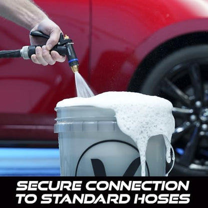 VIKING Hose Nozzle, Adjustable and Heavy-Duty for Cars and Home