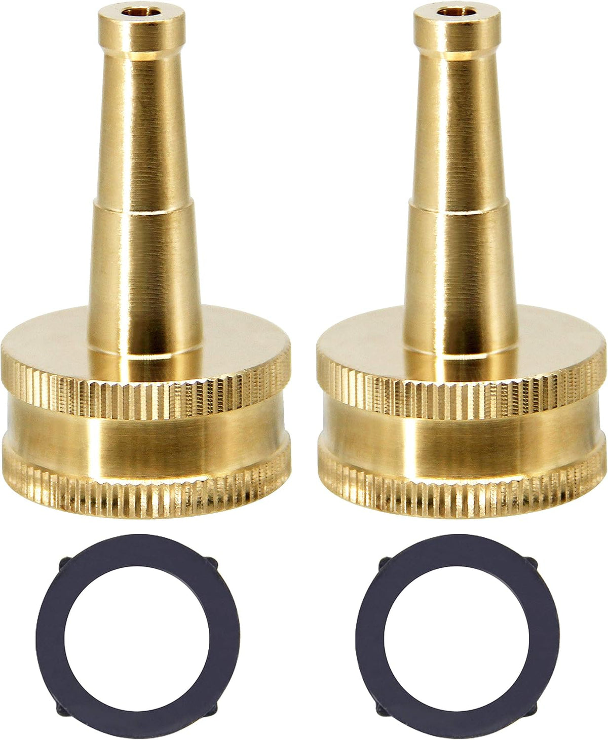 Brass Heavy Duty Adjustable Twist Hose Nozzle Set