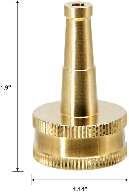 Brass Heavy Duty Adjustable Twist Hose Nozzle Set