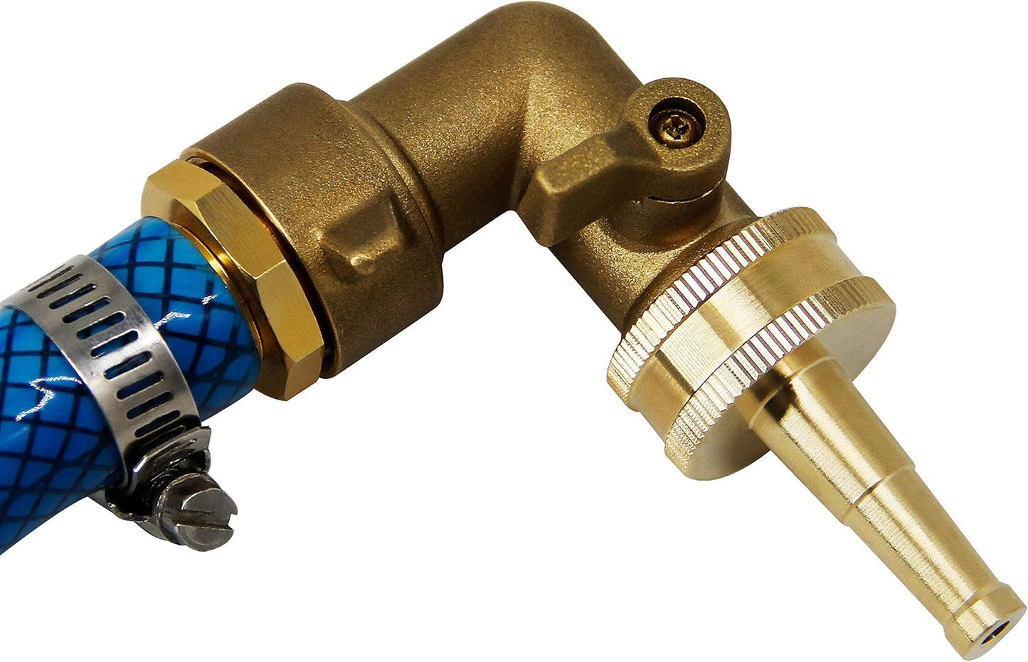 Brass Heavy Duty Adjustable Twist Hose Nozzle Set