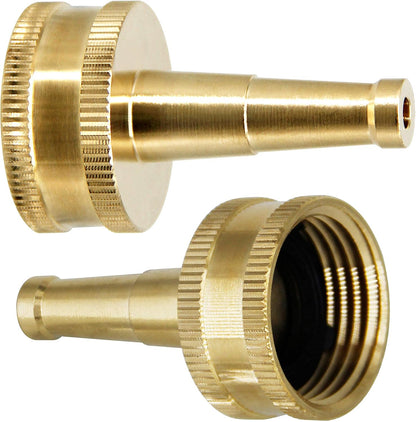 Brass Heavy Duty Adjustable Twist Hose Nozzle Set