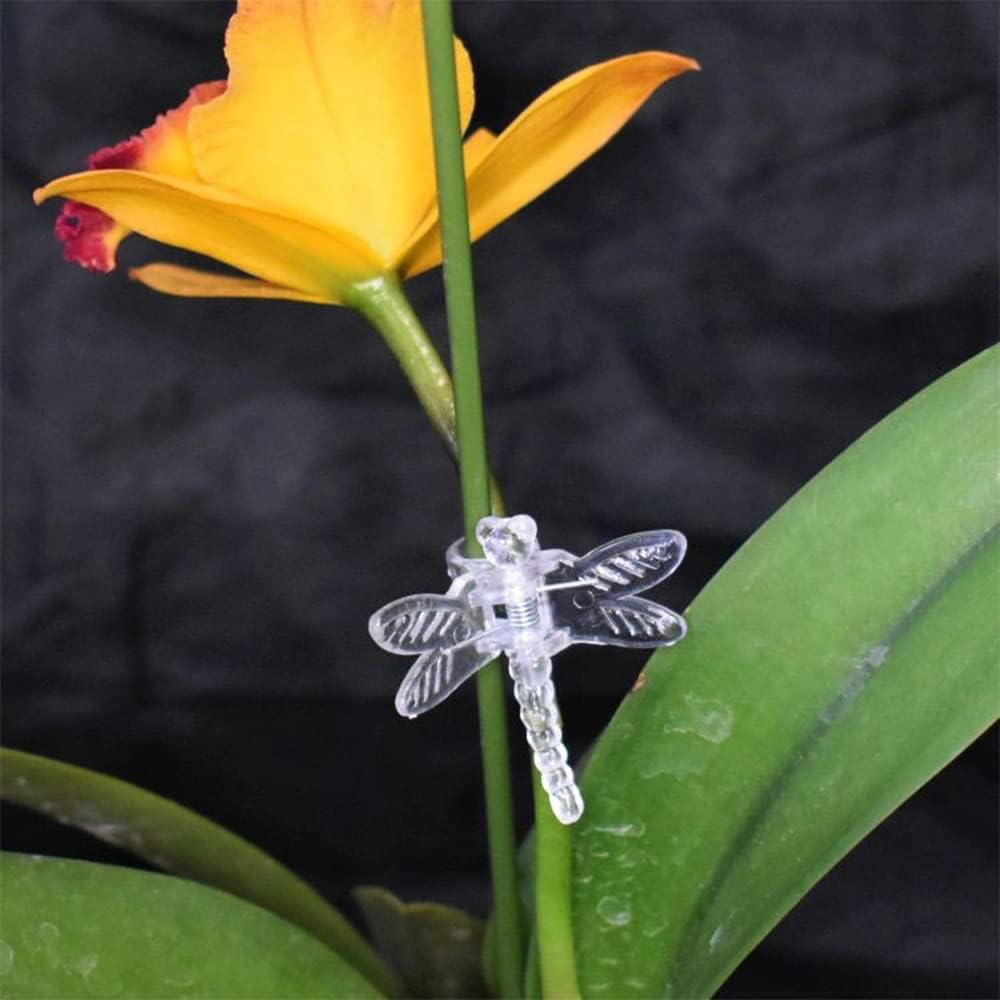 100Pcs Plant Orchid Clips, Garden Plant Support Clip