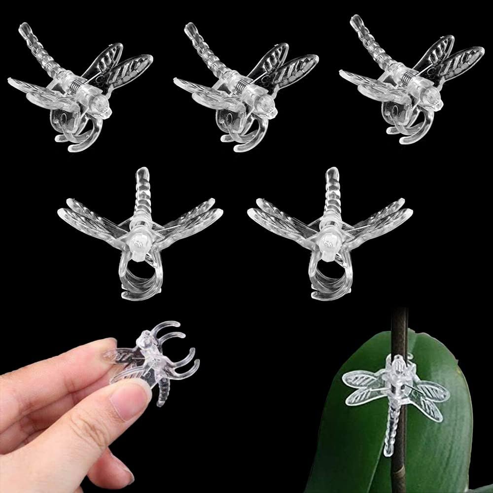 100Pcs Plant Orchid Clips, Garden Plant Support Clip