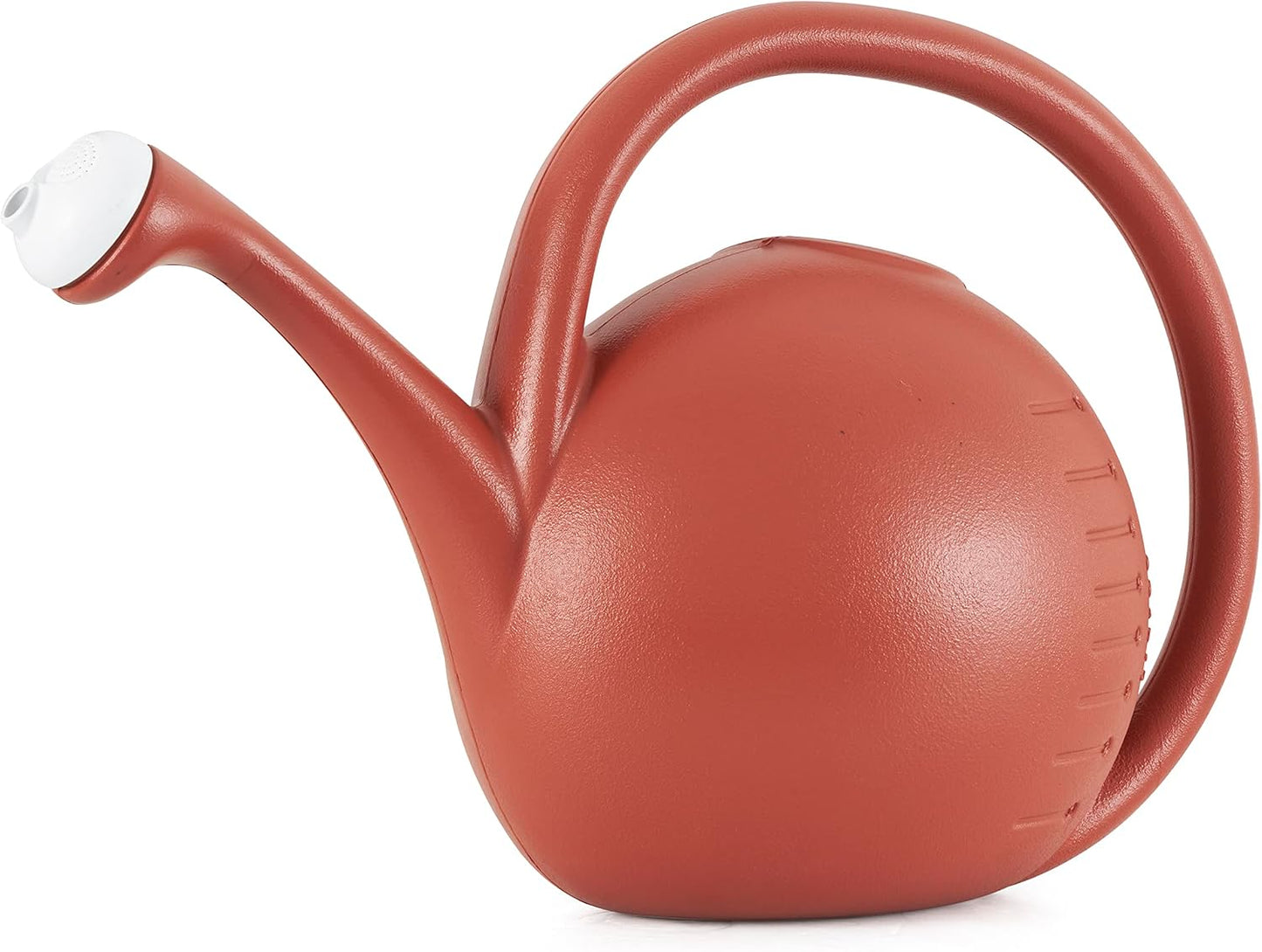 2-Gallon Premium Plastic Rosette Watering Can - 11"x21"x13.75" in Evergreen Color