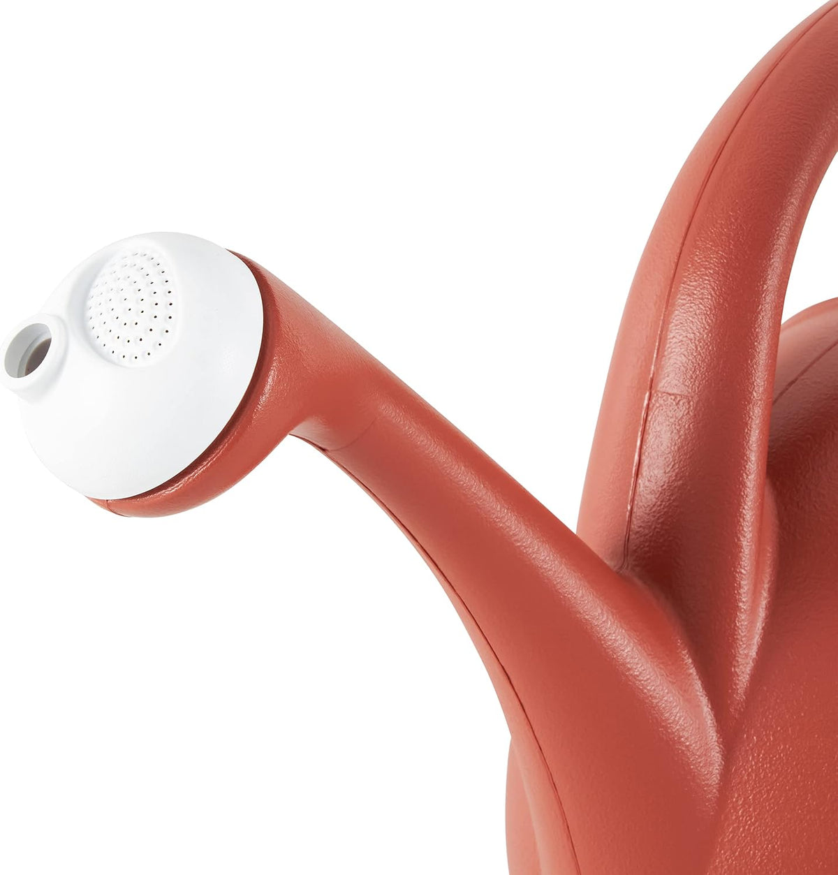 2-Gallon Premium Plastic Rosette Watering Can - 11"x21"x13.75" in Evergreen Color