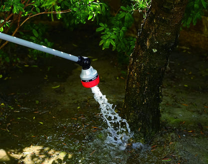 96618 Metal Thumb-Control 7-Pattern 33 in. Watering Wand | Heavy-Duty Water Sprayer for Hanging Plants, Gardens & Lawn Care, Quick Connect Set Bundle