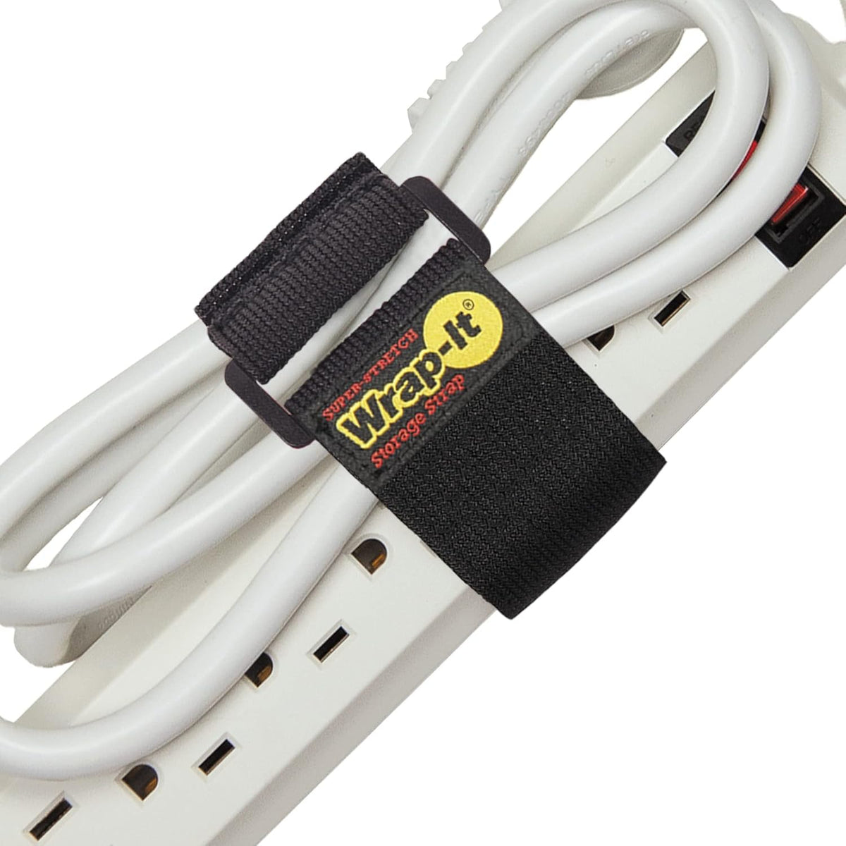 Super-Stretch Straps - 24" (4 Pack) Black