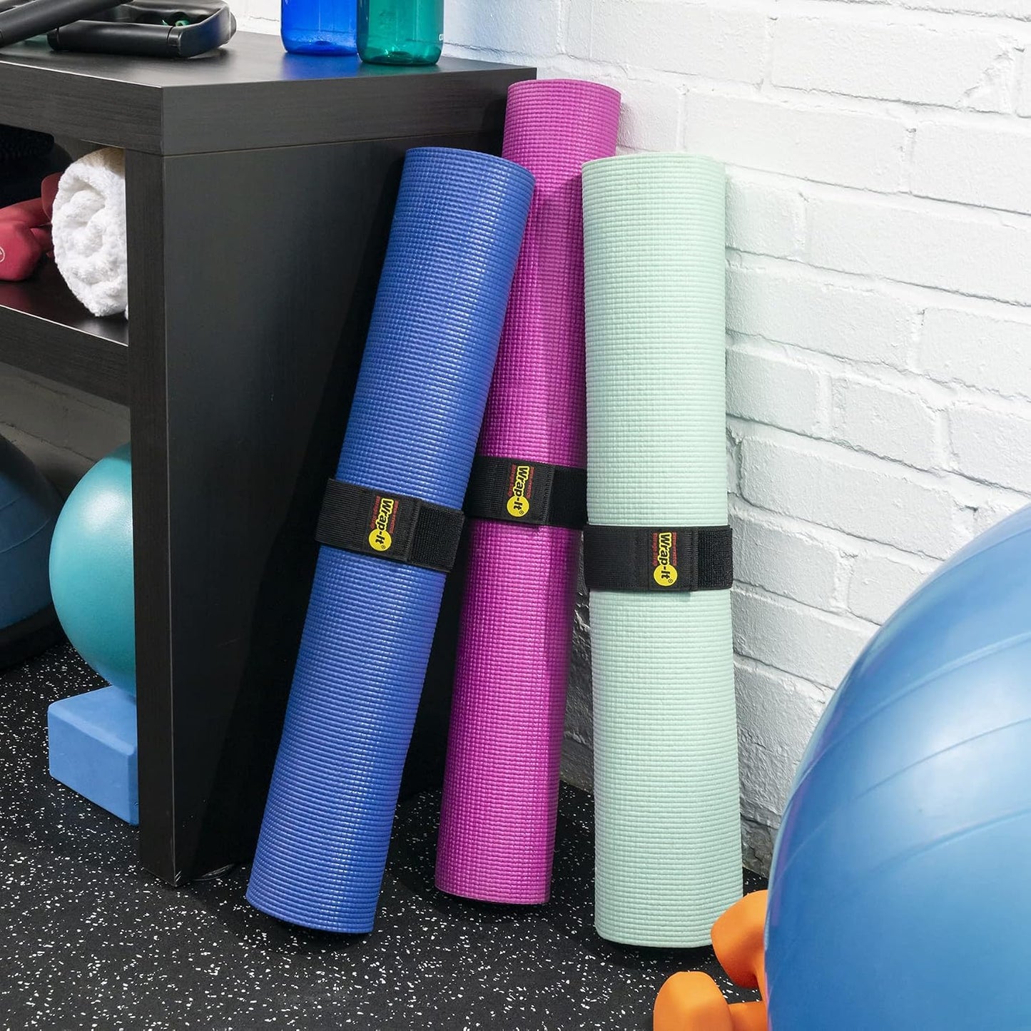 Super-Stretch Straps - 24" (4 Pack) Black