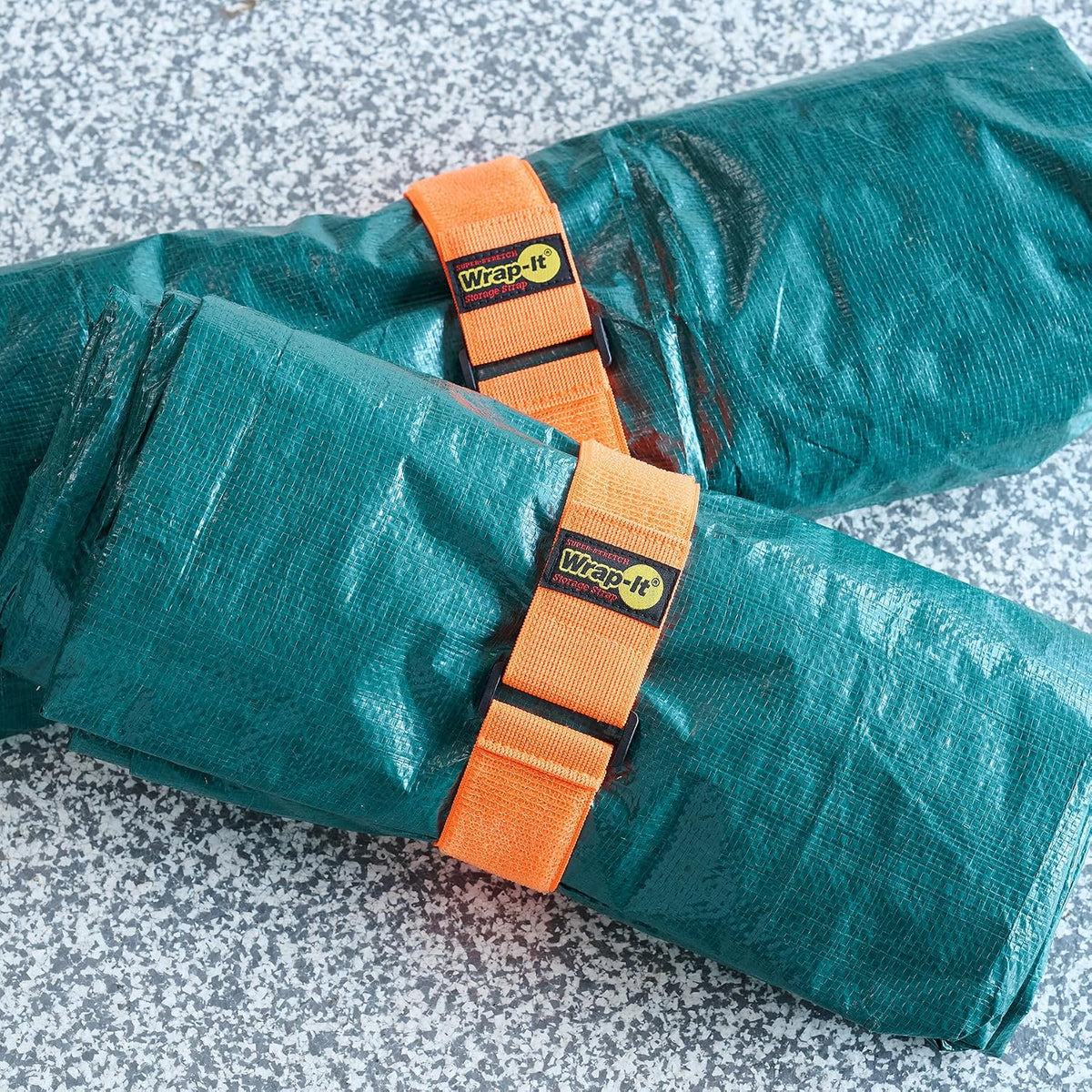 Super-Stretch Straps - 24" (4 Pack) Black
