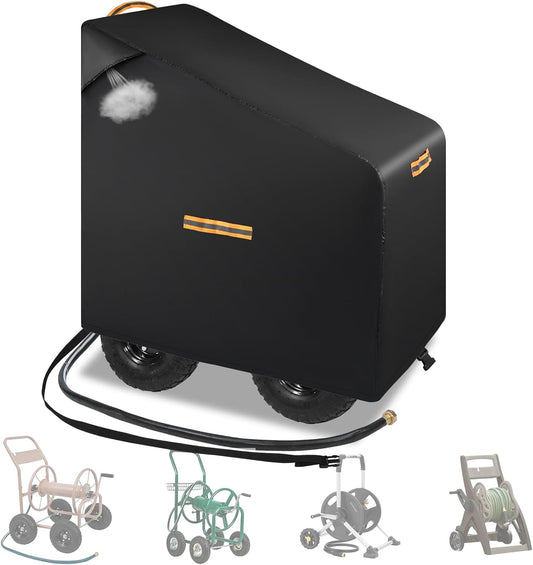 Hose Reel Cart Covers for Outside,420D Hosepipes for Garden, Courtyard