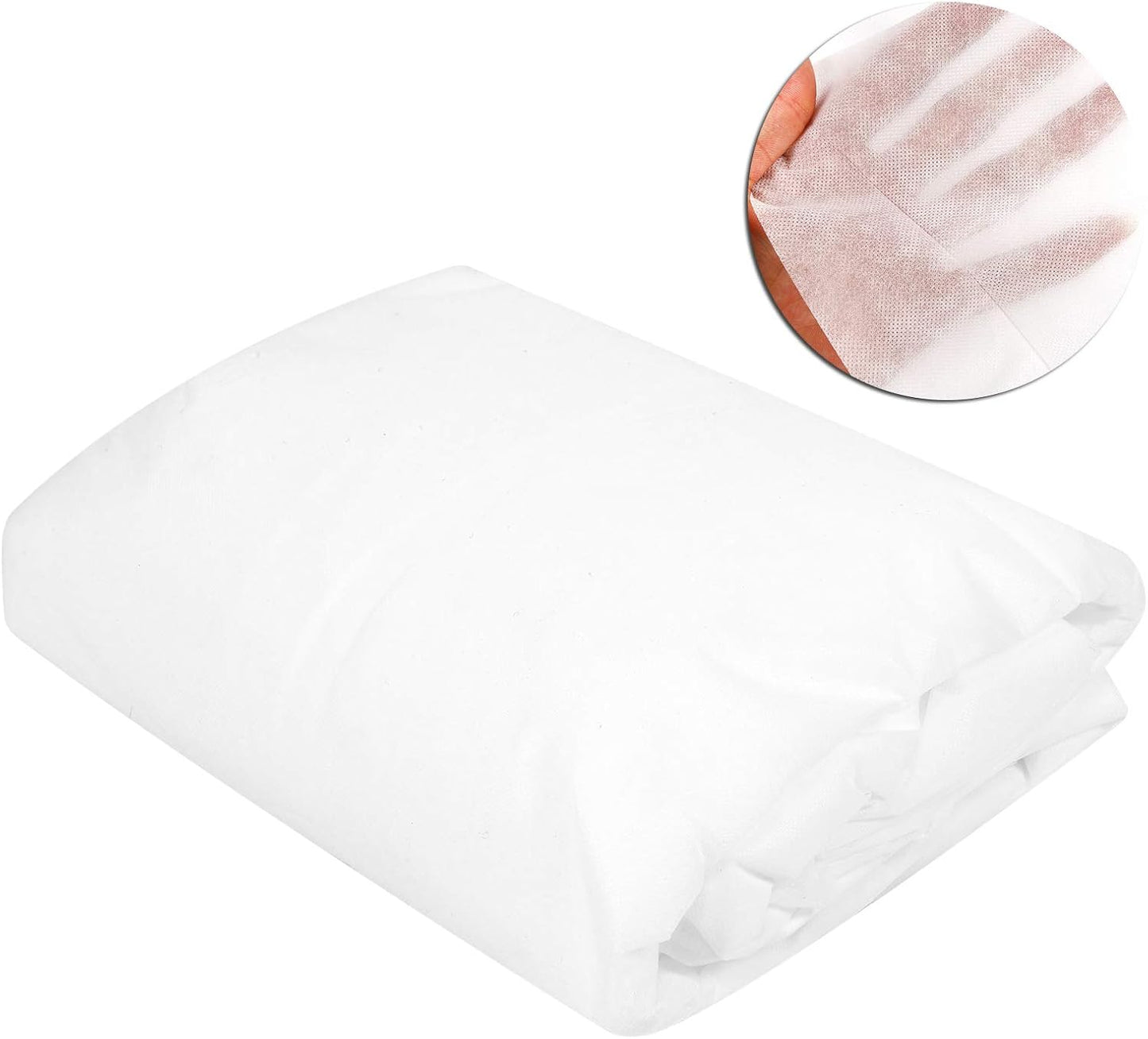 Plant Covers Freeze Protection, Floating Row Cover Garden Fabric Plant Cover for Winter Frost, Sun Protection (White)