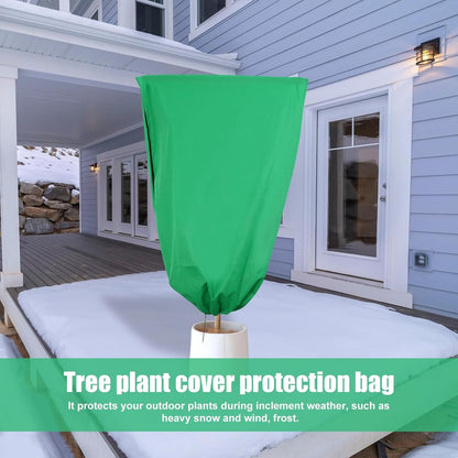 4 Pack Zippered Plant Covers for Freeze Protection, 31.5 x 47.3 in