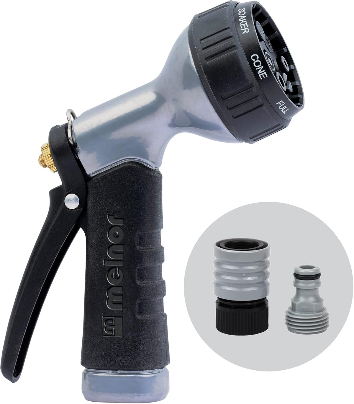 65156AMZ Small Metal Multi Pattern Nozzle