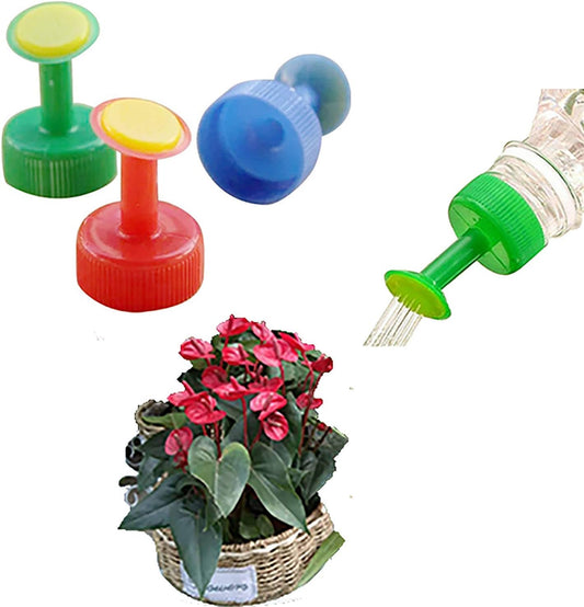 5 Pack Watering Can with Coke Bottle Cap Sprinkler for Plants and Pots - Indoor Nursery and Bonsai Gardening
