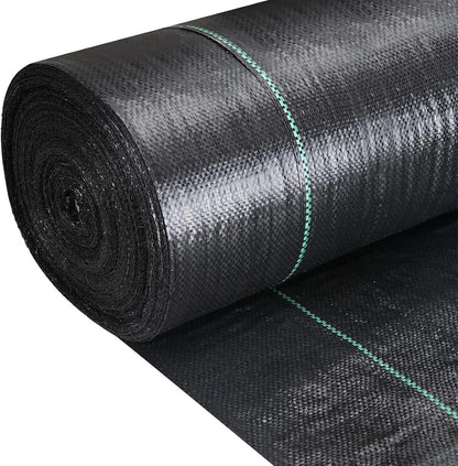 Driveway Fabric 6x300 ft - Commercial Weed Barrier, Heavy Duty 3.5OZ Landscape Fabric for Road, French Drain, Erosion Control, Construction Projects