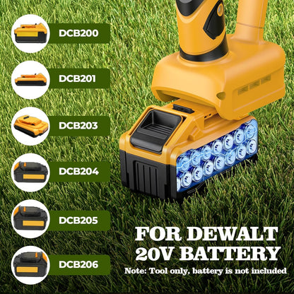 Cordless Hedge Trimmer Compatible with Dewalt 20V Battery