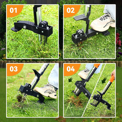 Weed Puller Tool,No Bending/Kneeling for Lawn,Yard & Garden Tool