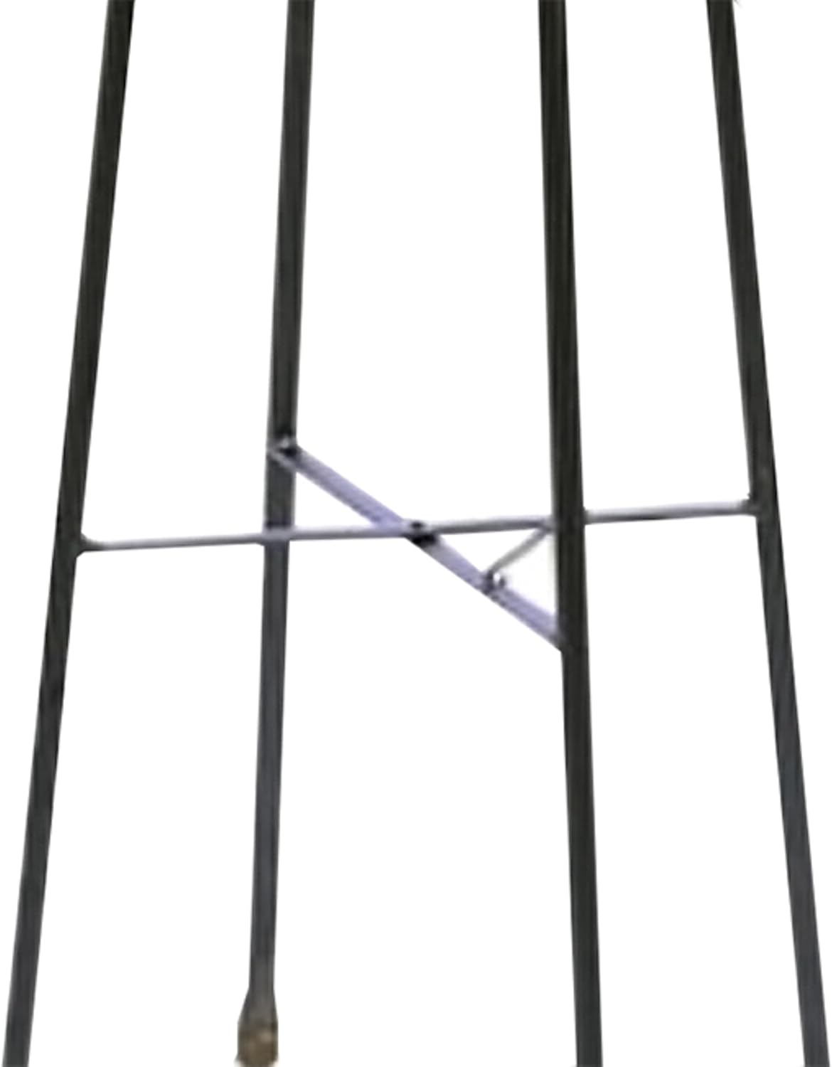 Achla Designs OBL-01, 61-in Wrought Iron Garden Obelisk Trellis, H, Graphite