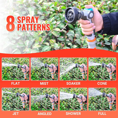 Garden Hose Nozzle Sprayer, 4 Adjustable Spray Patterns, 2PCS