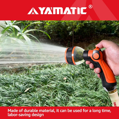 Garden Hose Nozzle Sprayer, 4 Adjustable Spray Patterns, 2PCS