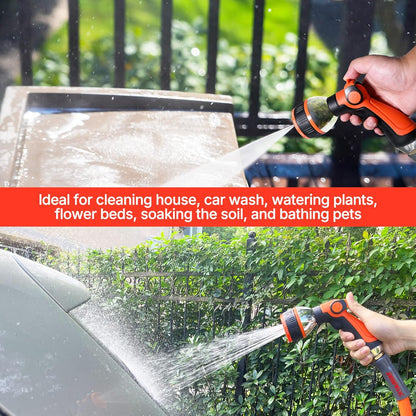 Garden Hose Nozzle Sprayer, 4 Adjustable Spray Patterns, 2PCS