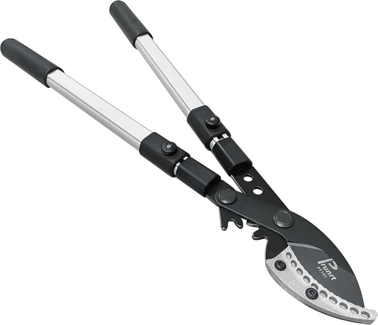 26-41 Inch Extendable Anvil Loppers, Sync Drive Leverage Tree Trimmers, Telescopic Pruners Heavy Duty, 2 Inch Cutting Capacity