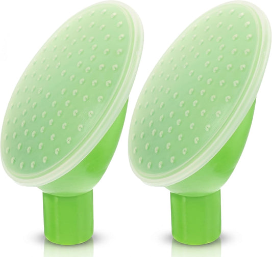 2 pcs Watering can Sprinkler Head Bonsai Watering Head Replacement Watering can Nozzle for Indoor Outdoor Plants Potted Plants Orchids Herbs Small Spout Watering