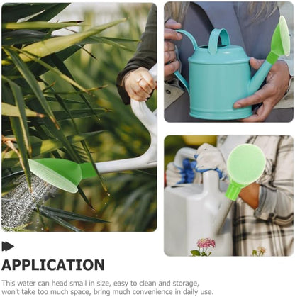 2 pcs Watering can Sprinkler Head Bonsai Watering Head Replacement Watering can Nozzle for Indoor Outdoor Plants Potted Plants Orchids Herbs Small Spout Watering