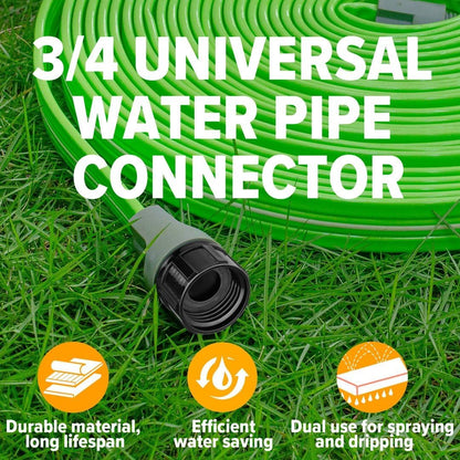 Heavy Duty Sprinkler Soaker Hose 75 FT (25FT x 3Pack)