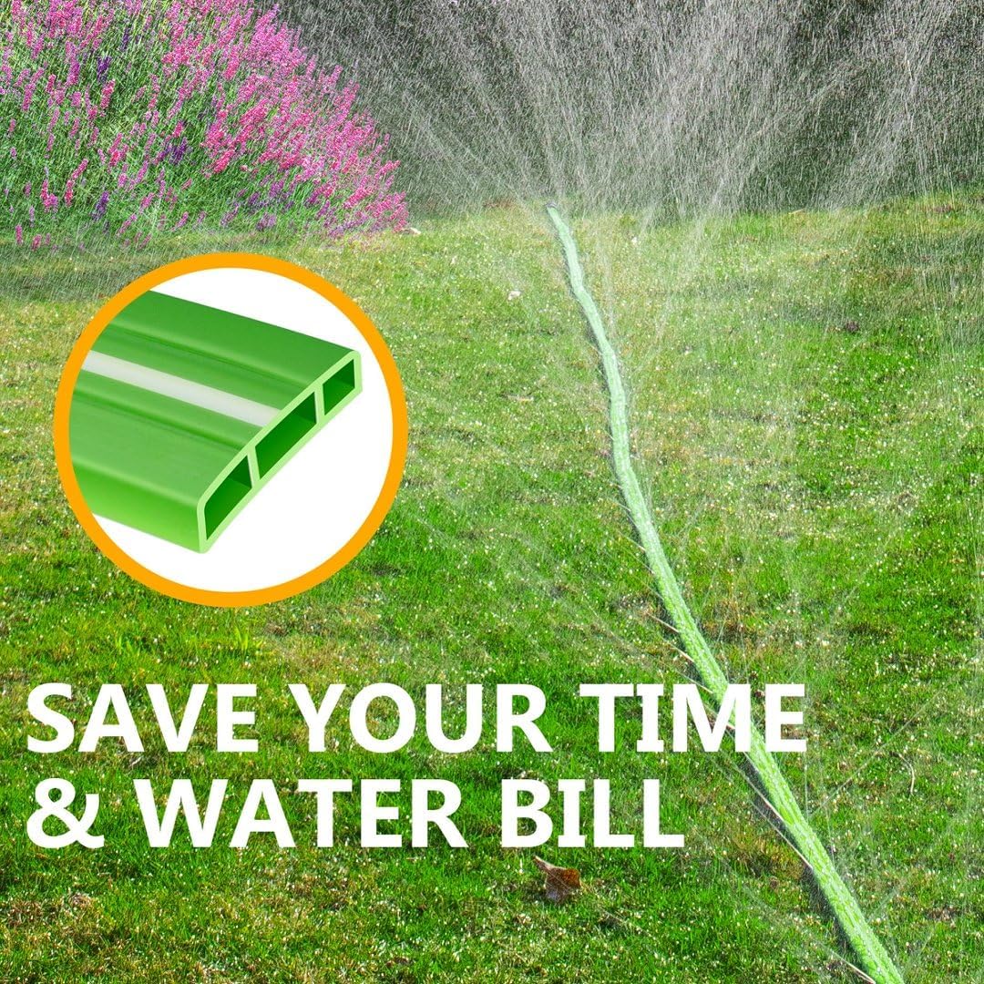 Heavy Duty Sprinkler Soaker Hose 75 FT (25FT x 3Pack)