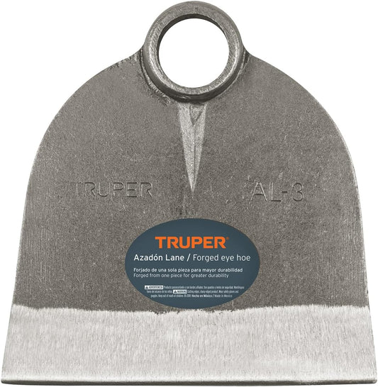 Lane No. 3 Field Hoe Head, 2.1 lb Forged Steel, Heavy-Duty Replacement Hoe Head for Agriculture and Landscaping (Model AL-3/10609)