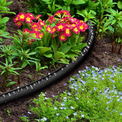 Heavy Duty Flat Garden Soaker Hose 100FT