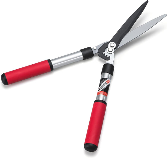 ® Pro Heavy Duty Hedge Shears - Premium Garden Clippers with Patented Gearing Technology, Ultra Lightweight Aluminium Handles, Japanese SK5 Steel Blades, Ideal Shears for Gardening - 22" Trimmer