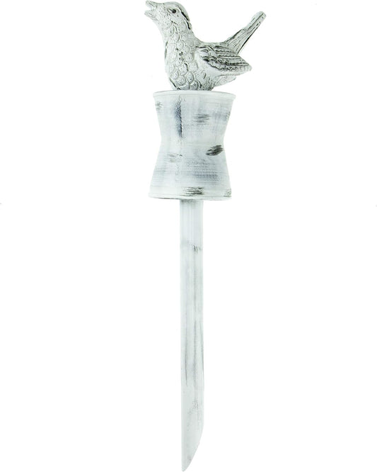 Heavy Duty Decorative Hose Guide - White Sparrow, 1 Pack