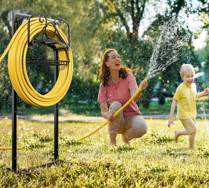Stainless Steel Garden Hose Holder for Yard Lawn Storage