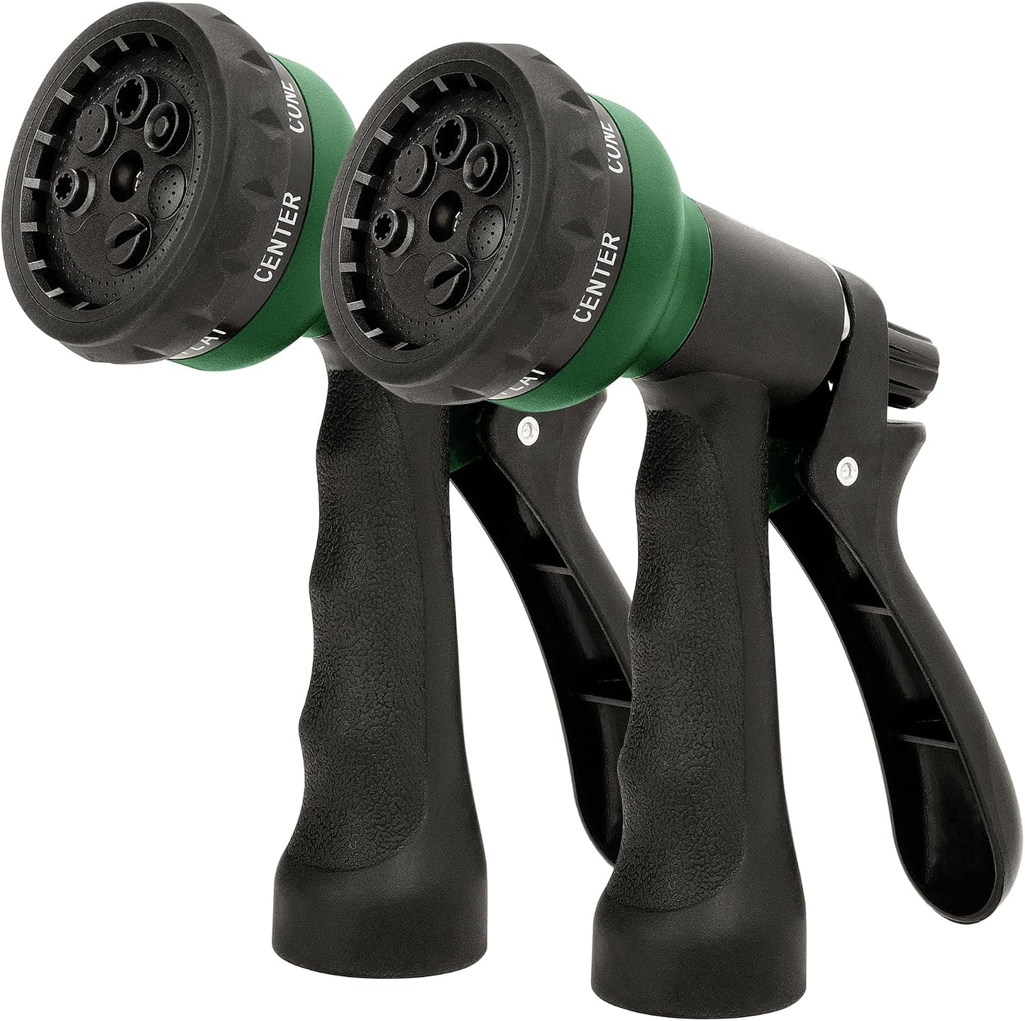 Garden Hose Nozzle Sprayer - 7 Adjustable Watering Patterns Nozzle for Water Hose, Non-Slip Garden Spray Nozzle Hose Attachment for Car Washing, Watering Plants, Pets Showering,Lawns Cleaning