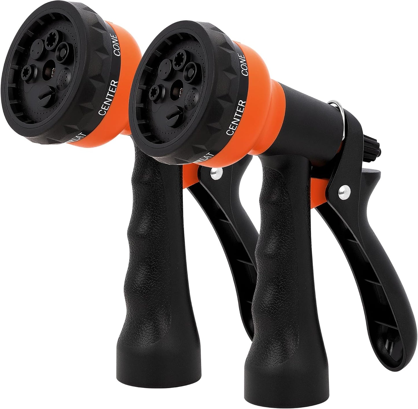 Garden Hose Nozzle Sprayer - 7 Adjustable Watering Patterns Nozzle for Water Hose, Non-Slip Garden Spray Nozzle Hose Attachment for Car Washing, Watering Plants, Pets Showering,Lawns Cleaning