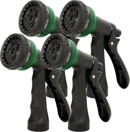 Garden Hose Nozzle Sprayer - 7 Adjustable Watering Patterns Nozzle for Water Hose, Non-Slip Garden Spray Nozzle Hose Attachment for Car Washing, Watering Plants, Pets Showering,Lawns Cleaning
